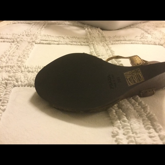 Prada bronze wedge shoes - Picture 6 of 6